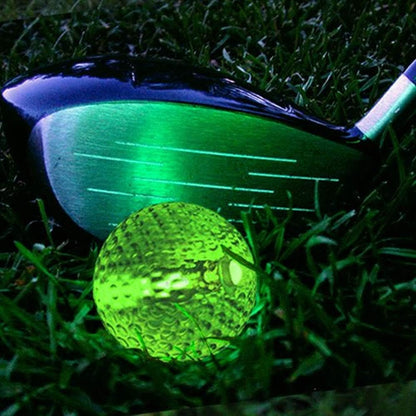 Glow Golf Balls - Set of 20 Glowing Night Golf Balls with Glow Stick Inserts (Assort)